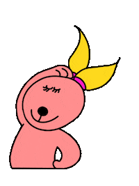 Pink Wink Sticker by Cavanagh Foyle