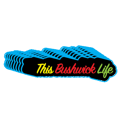 Pop Blinking Sticker by This Bushwick Life