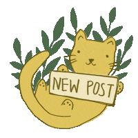sowingground cat cats new post kitty Sticker