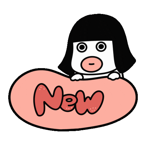 Girl くちびる Sticker