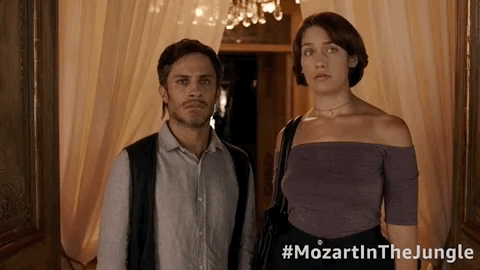 confused season 4 GIF by Mozart In The Jungle