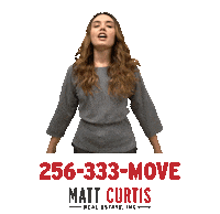 MattCurtisRealEstate real estate home move call Sticker