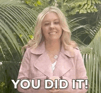 iamkatiebrinkley good job congrats congratulations proud GIF
