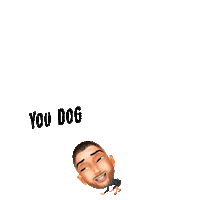 Manthonyajr You Dog Sticker by Genies