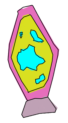 Old School Lamp Sticker