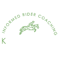Jumping Horse And Rider Sticker by Informed Rider Coaching