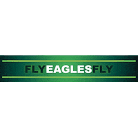 Fly Eagles Fly Football Sticker by Karole Kessler