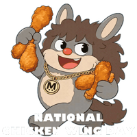 Hungry Fast Food Sticker