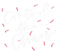 Chaos Sticker by The Control Freak Co.