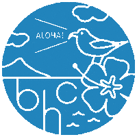 Aloha Blueheaven Sticker by BLUE HEAVEN COMPANY