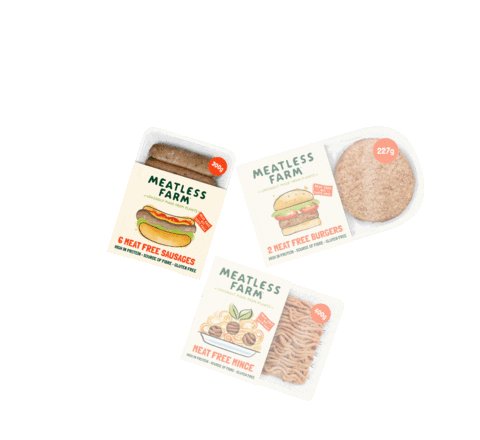 Plant Based Vegan Sticker by The Meatless Farm