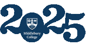 Class Of 2025 Sticker by Middlebury