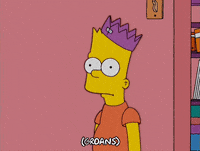 sad bart simpson GIF