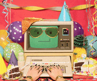 Party GIF by Birthday Bot