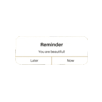 You Are Beautiful Art Sticker