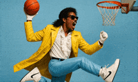 Basketball 80S GIF by Jukebox Saints