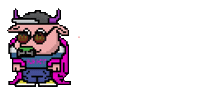 Pixel Baby Sticker by BabyBulls