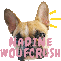 THEWOUF nadine wouf thewouf thewoufstore Sticker