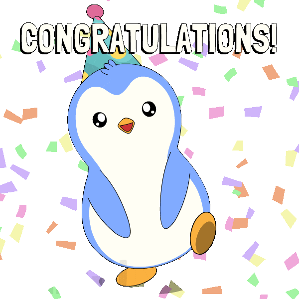 Proud Of You Dancing Sticker by Pudgy Penguins