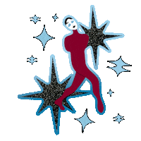Harley Quinn Sparkle Sticker by Mindflowers