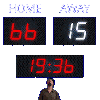 15 Away Sticker