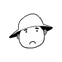 mrishiifood sad moody confuse sedih Sticker