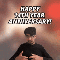 14Th Anniversary GIF