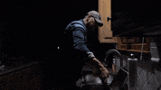 chancemckinney dance party bbq disco ball GIF