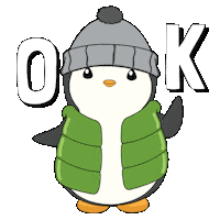 Penguin Yes Sticker by Pudgy Penguins