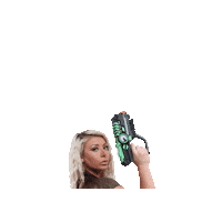 Gamer Girl Laser Tag Sticker by ArmoGear