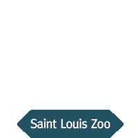 Christmas Snow Sticker by Saint Louis Zoo