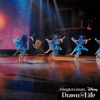Drawn To Life Disney GIF by Cirque du Soleil