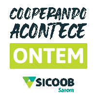 Cooperando Sticker by Sicoob Saromcredi