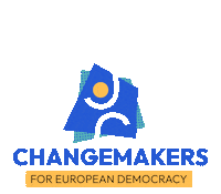 TDM2000International europe change youth democracy Sticker
