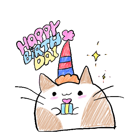 Happy Birthday Sticker