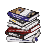 BellaMonsoon psychology true crime booktok true crime book Sticker