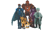 Hornetsecurity blue hero heroes awareness Sticker