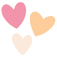 In Love Hearts Sticker by Natalie Tahhan