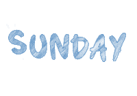 Sunday Word Sticker