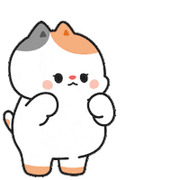 Cat Love Sticker by Tonton Friends