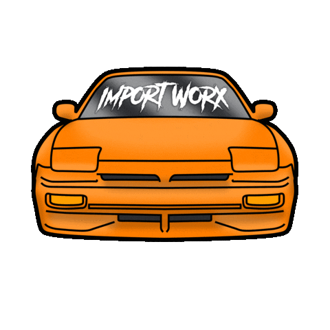 Drifting Nissan Silvia Sticker by ImportWorx