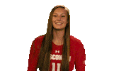 College Sports Sport Sticker by Wisconsin Badgers