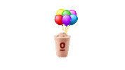 Coffeeshop Baloons Sticker by Espressolab