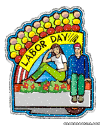 labor day STICKER
