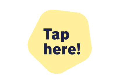 Meininger giphyupload tap click tap here Sticker