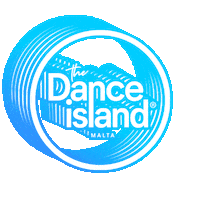 TheDanceIsland dance party sun sea Sticker