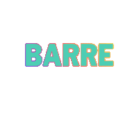 Workout Barre Sticker by The Storm Centre