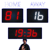 16 Away Sticker