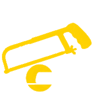 Chadwicksie construction building hammer tools Sticker