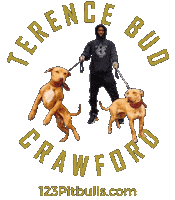 Terence Crawford Pitbull Sticker by Chico Lopez